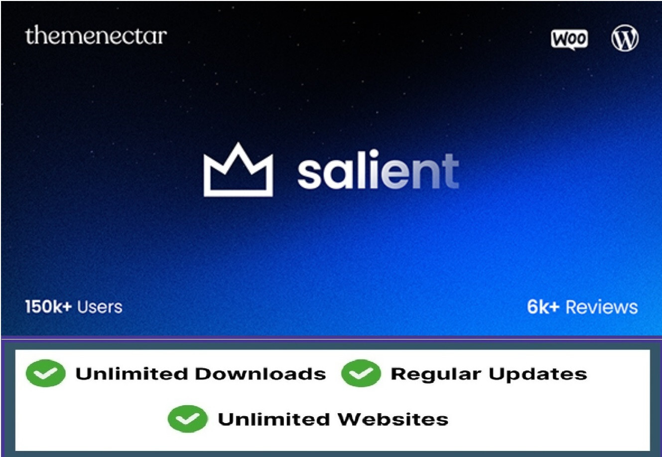 Salient v17.0.2 Creative Multipurpose & WooCommerce WordPressTheme GPL