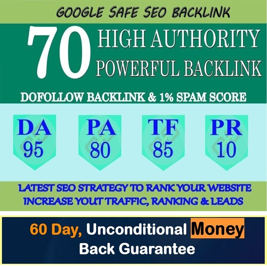 70 High Quality PR10 Backlinks to Boost your site’s SERP Rankings