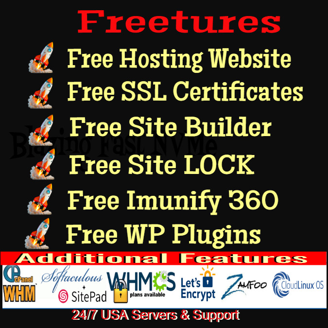 Free Hosting Website Super Alpha Reseller +Free Blog Fast NVMe Servers Free SSL