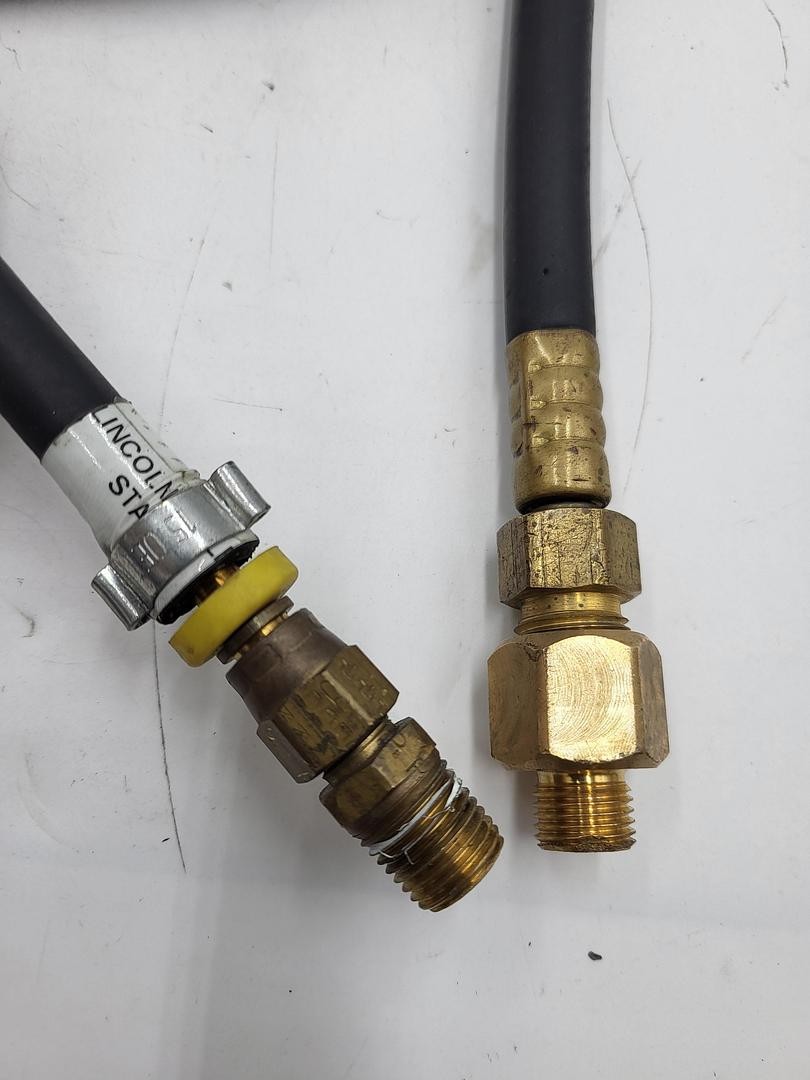 Lincoln welding hose Thermoid 1/4″ 200 PSI WP 29′ long