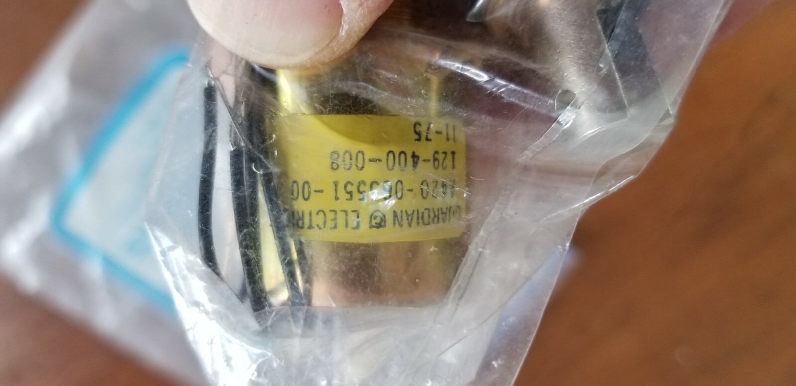 GUARDIAN ELECTRIC A420-065551-00 ELECTRONIC SOLENOID – 129 400 008 DC VINTAGE