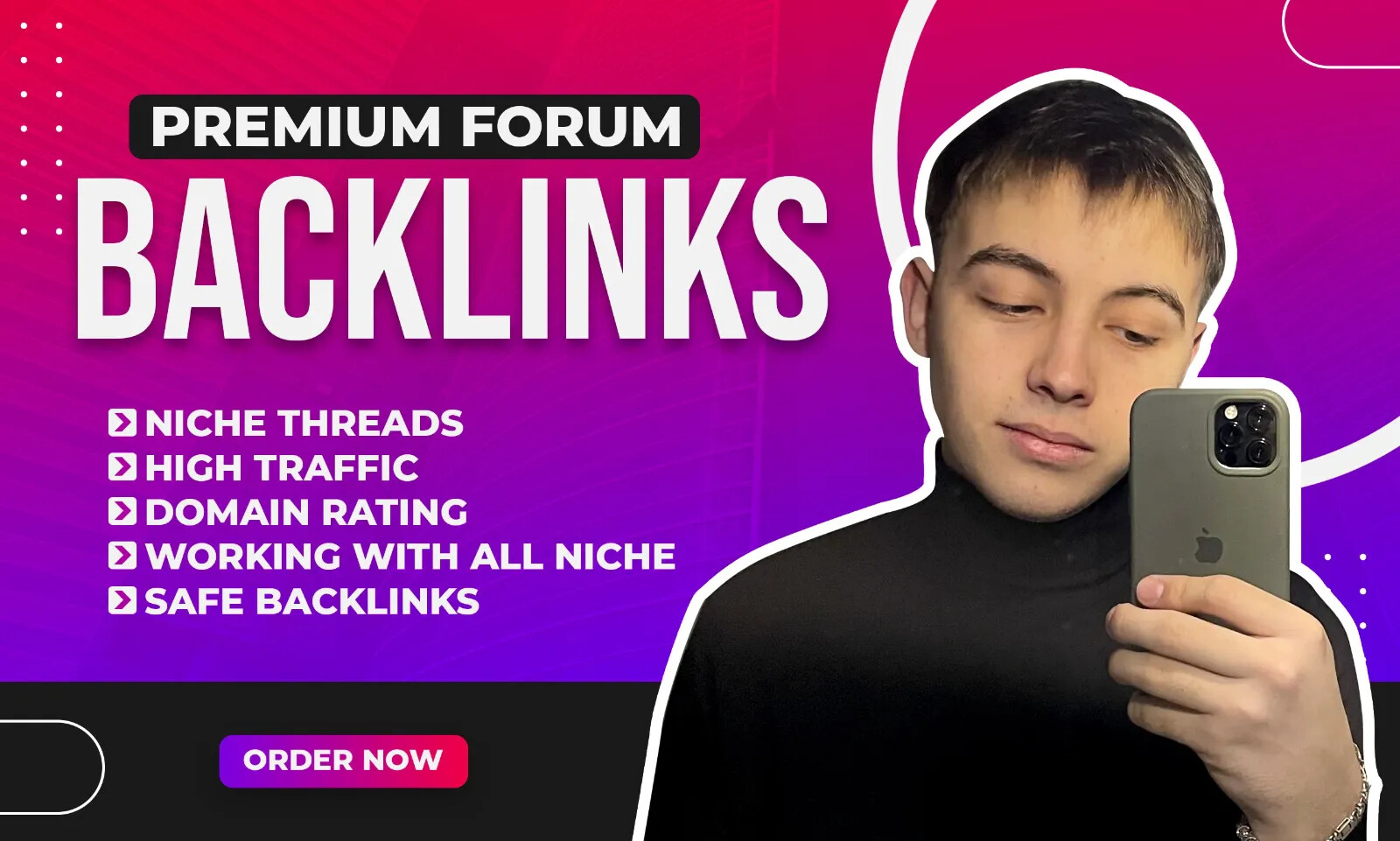 5 Forum Posts / Forum SEO Backlinks to BOOST your site’s populairty + Metrics