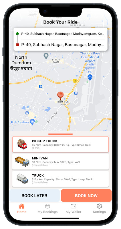 Exicore – Delivery React Native App | Android, iOS | Complete Delivery Solution