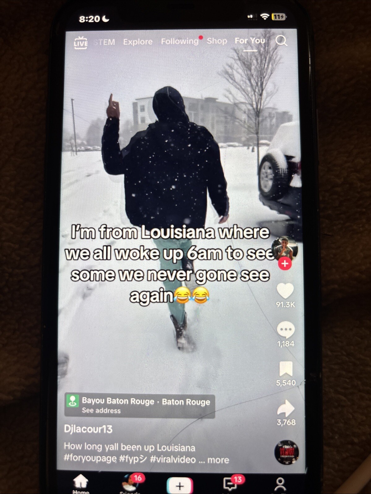 TIK TOK APP DOWNLOADED