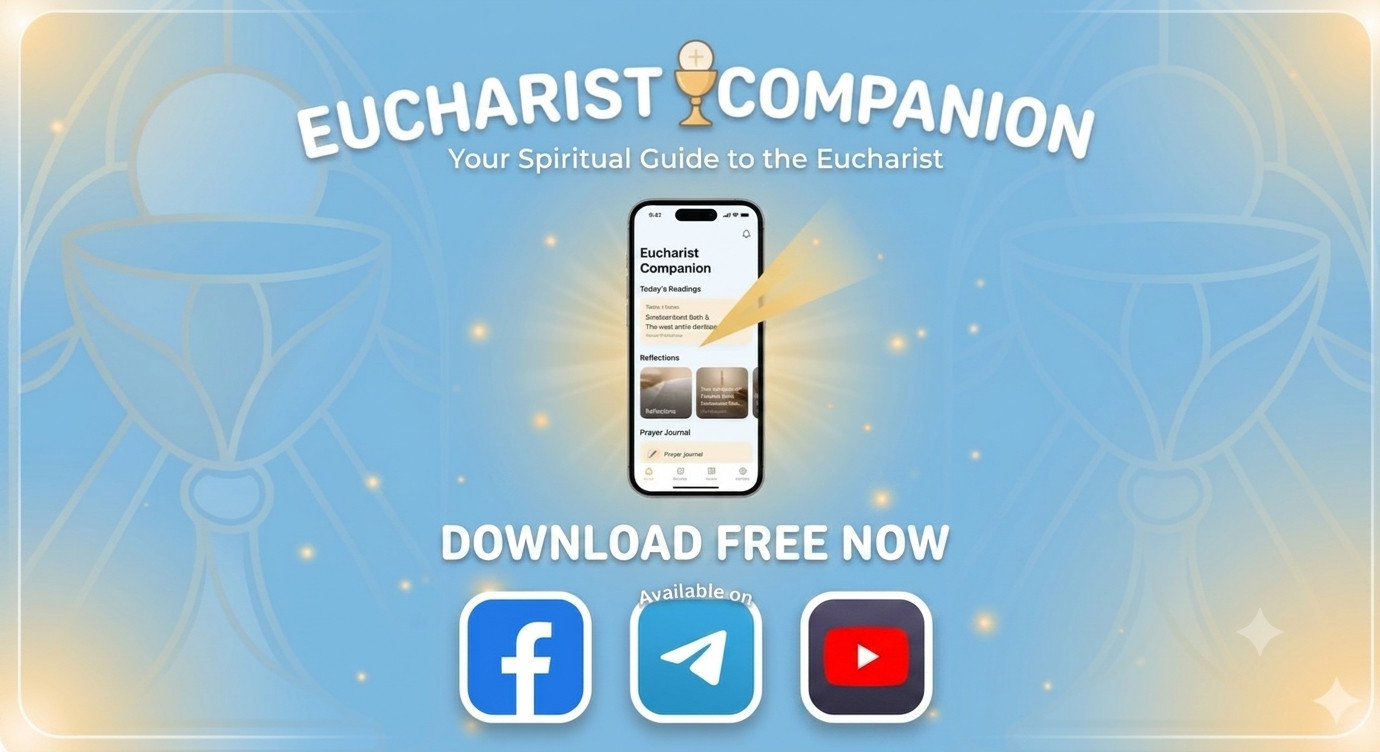 Eucharist Companion Mobile App Digital Download Comprehensive Catholic Prayer Re