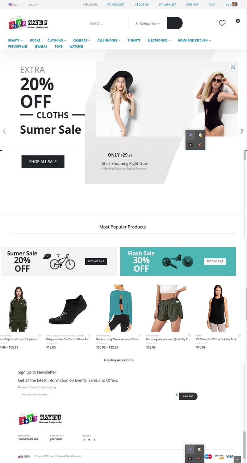 Make Money -Turnkey Affiliate / Drop-Shipping Website / Free Hosting / Set up