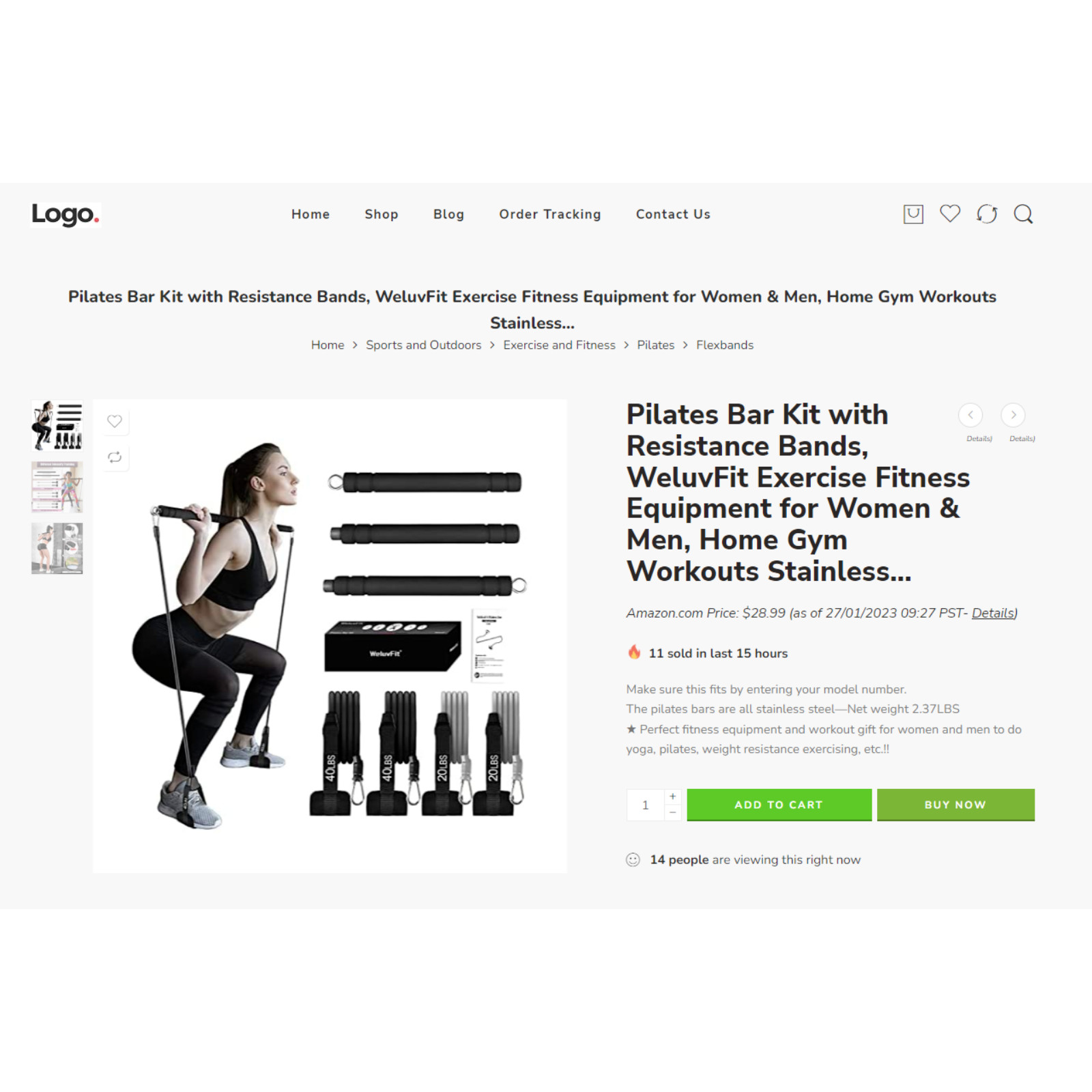 Dropshipping / Affiliate Website Business Affiliate + Fitness Products
