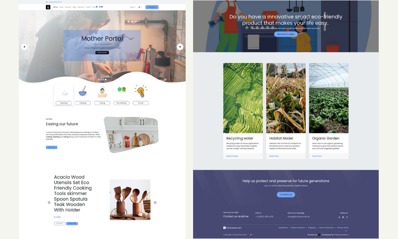 odoo erp ecommerce websites with mail server on a single VPS