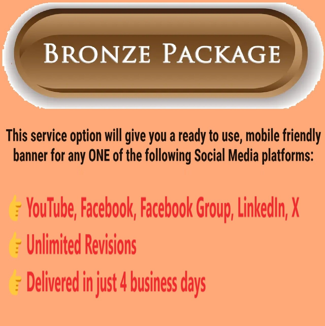 Premium Quality, IMPACTFUL Social Media Banner Design Service