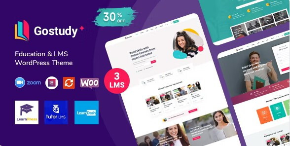 Gostudy School University College Education Theme – Education WordPress Theme