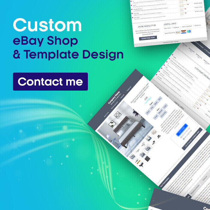 eBay Templates eBay Auction Template Mobile Responsive 100%