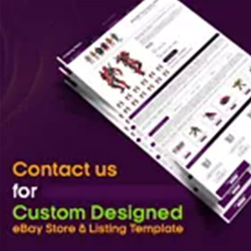 Professional Ebay Listing Template Mobile Friendly Design 2019 HTTPS Compiliant