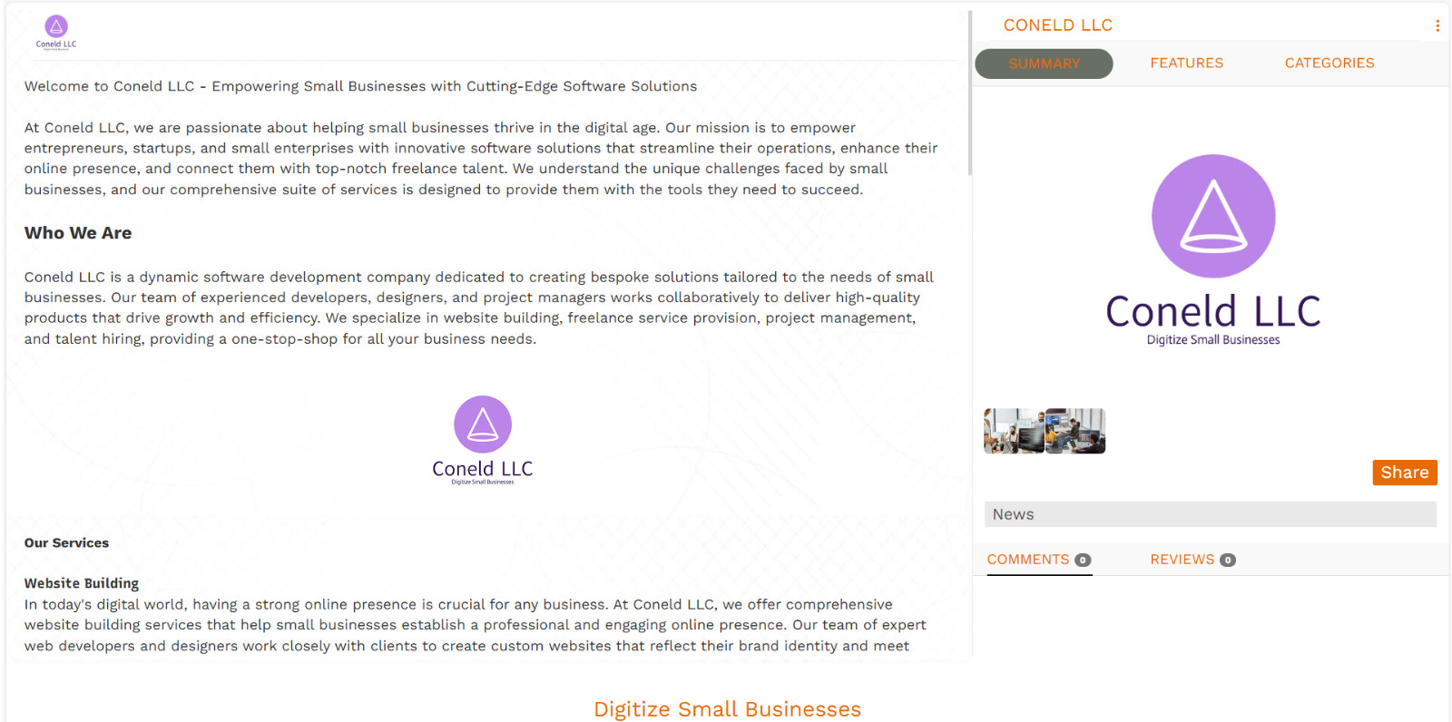 WEBSITE Development and Hosting in One Whole Package using SiteNear.com