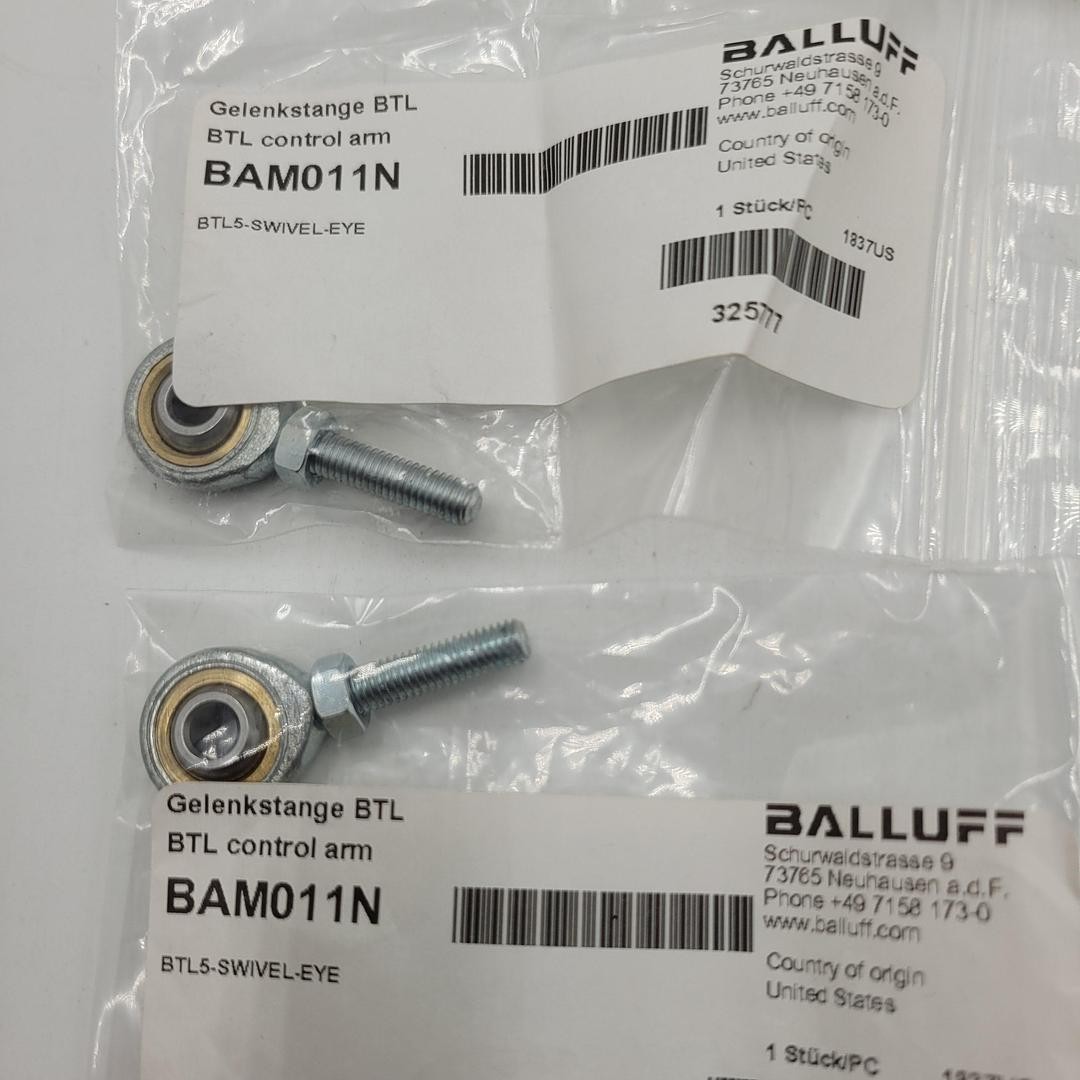 Balluff BAM011N Swivel Eye for Linear Transducer, Aluminum/Steel, BTL5 Series