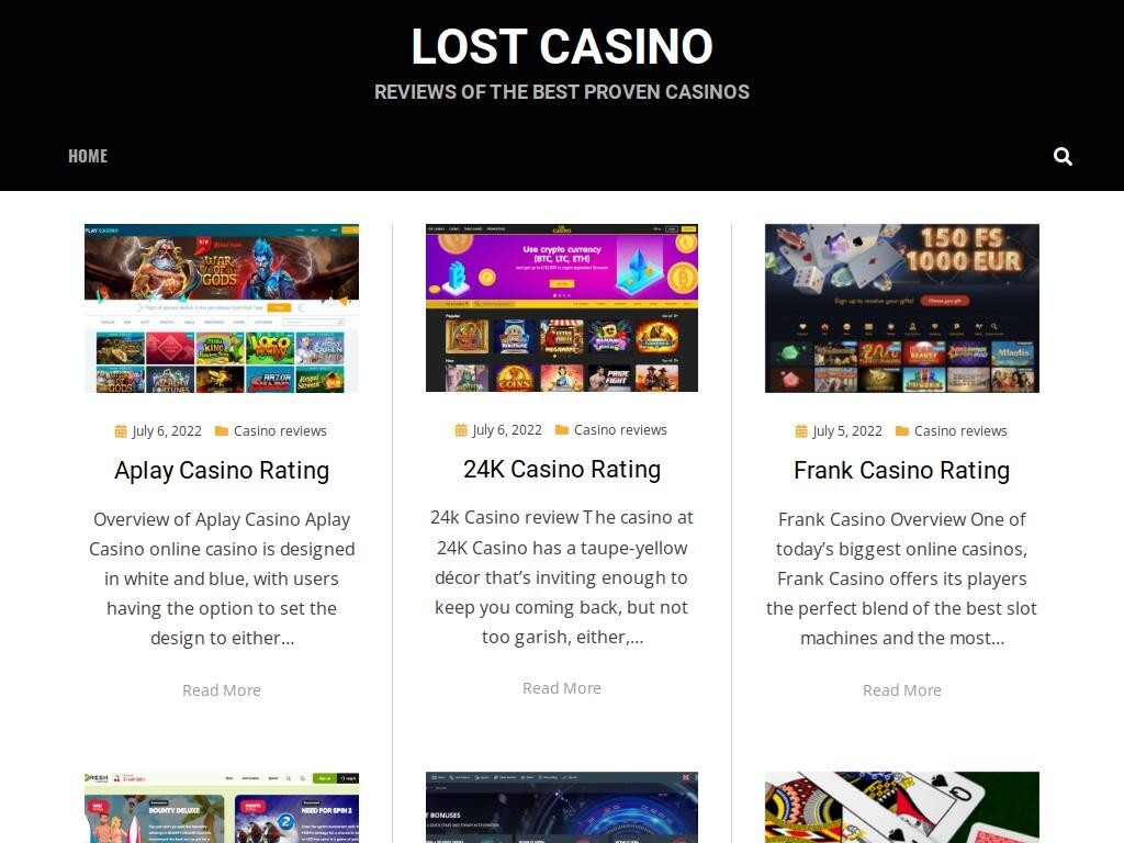 English Casino website for sale