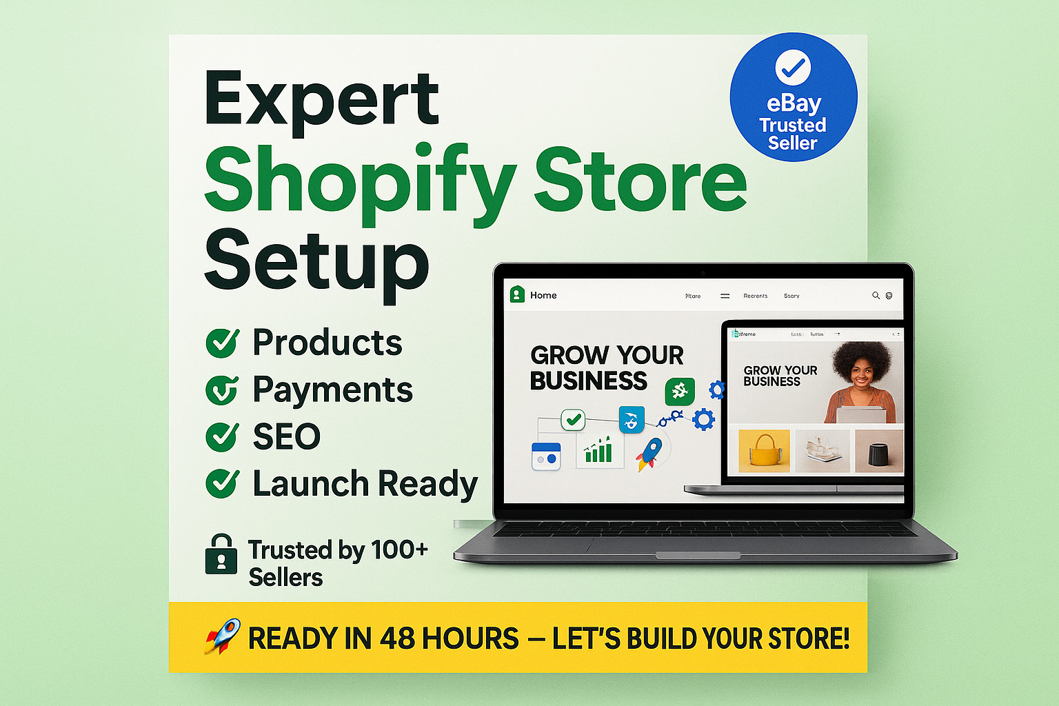 Done-For-You Shopify Setup | SEO, Payment Integration, Product Upload