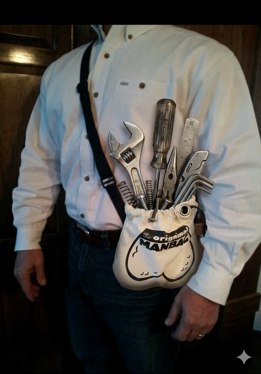 Gag Gift Business, inventory and Website + Domain TheOriginalManBag.com