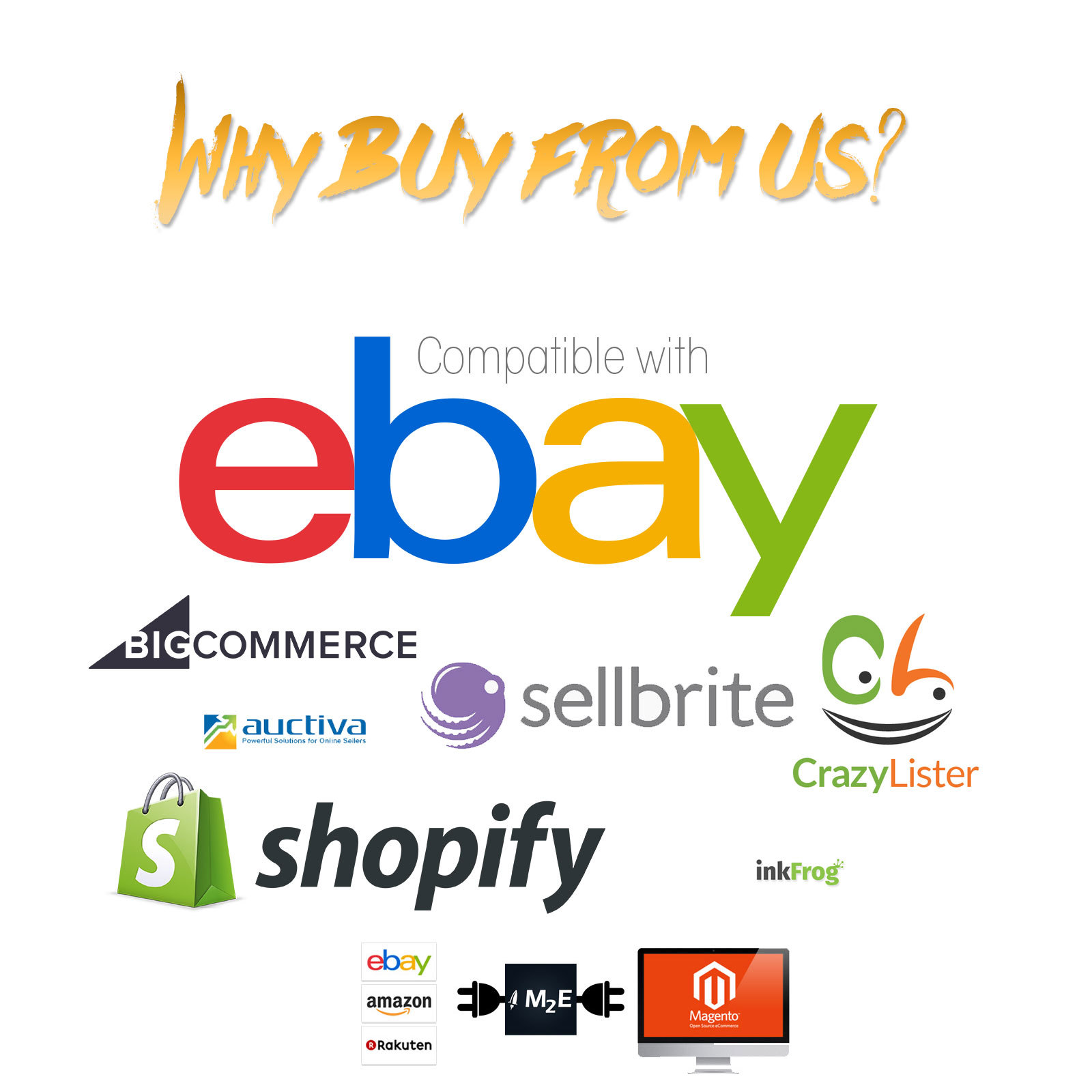 Professional Ebay Store Listing Template Package Full Dynamic FREE LOGO & BANNER