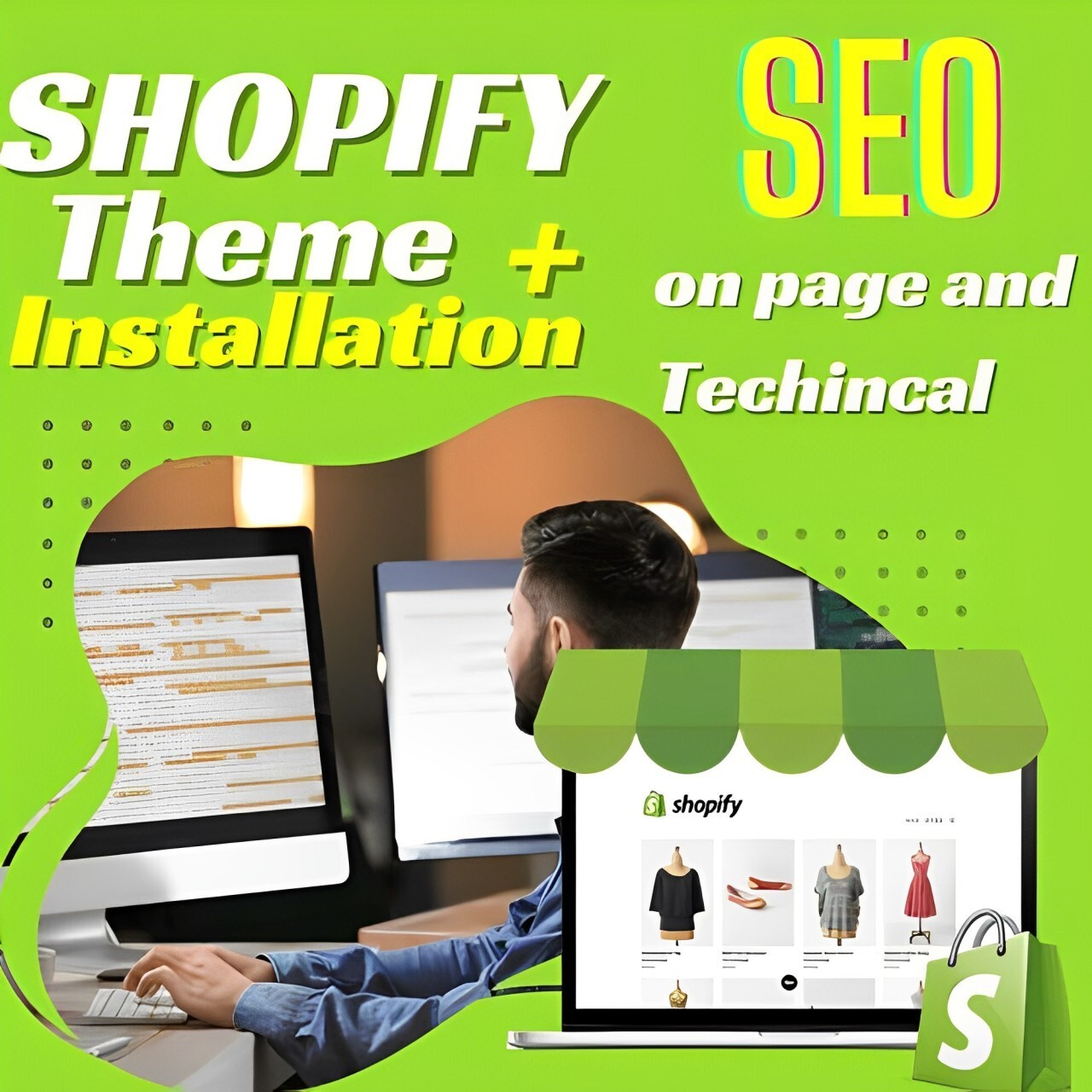 I Will Design Shopify Dropshipping Stores Ecommerce Website With SEO