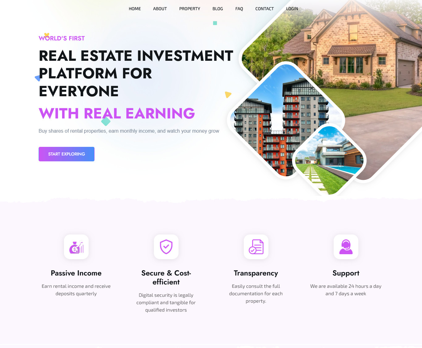 PropInvest – Real Estate Investment Platform PHP Project | Investment Management