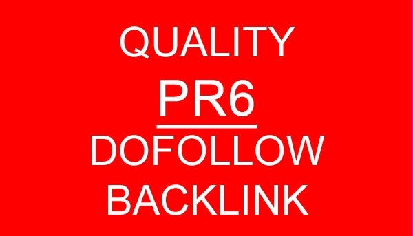 Manually build 20xPR6 PERMANENT, Dofollow Links, Paul and Angela style,SEO.