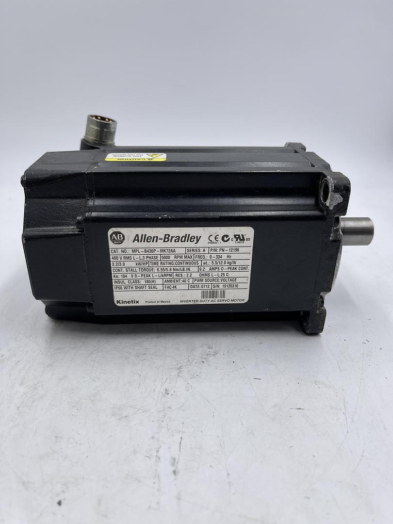Allen-Bradley MPL-B430P-MK72AA Ser A