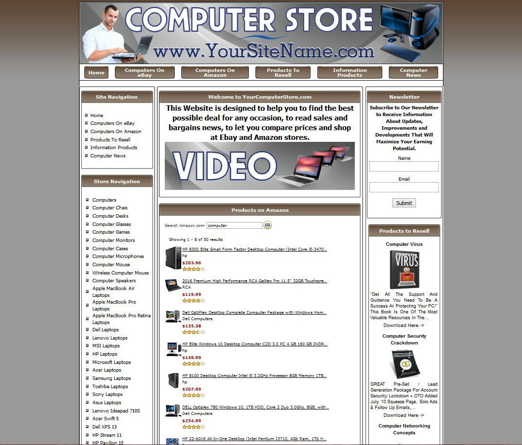 Laptop Computers Business Website For Sale Best Way Earn Money At Home