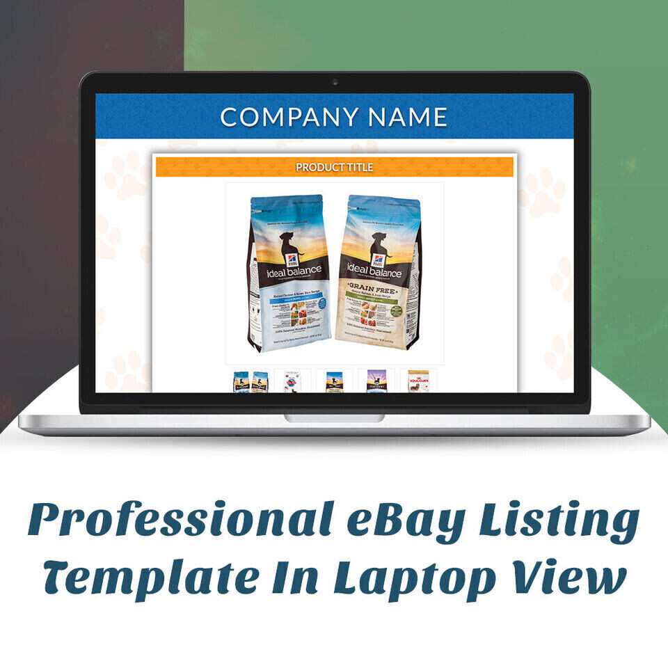 Template Listing eBay Mobile Responsive Design Professional 2019 HTTPS