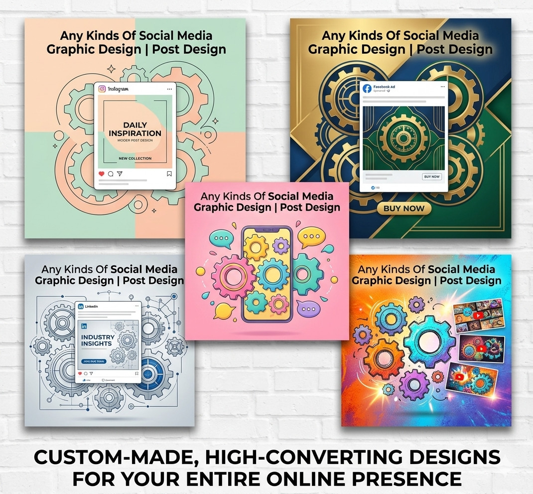 Any Kinds Of Social Media Graphic Design | Post Design