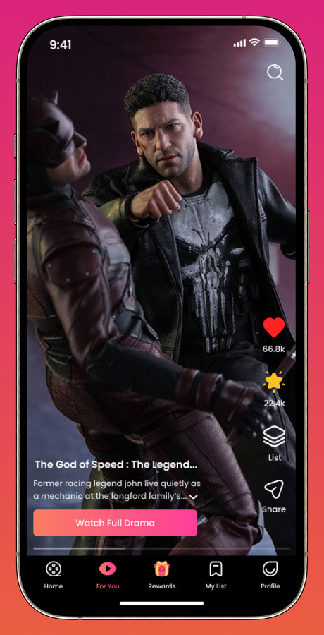 SceneBox Flutter OTT App | Short Drama & Web Series Streaming | Android iOS Web