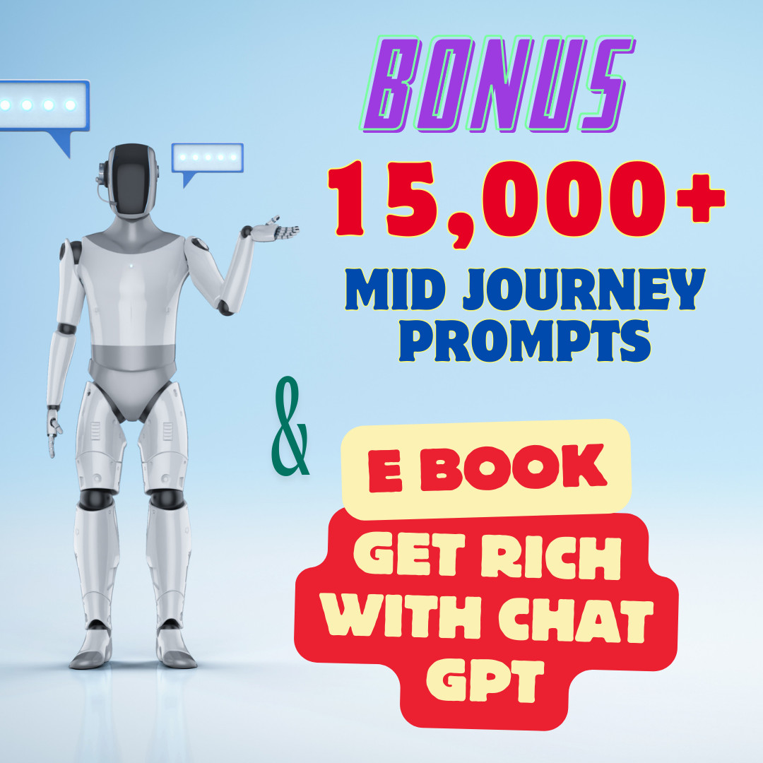 Advanced ChatGPT Prompts 100,000+ & Get Rich with Chat GPT Plus More Bonuses