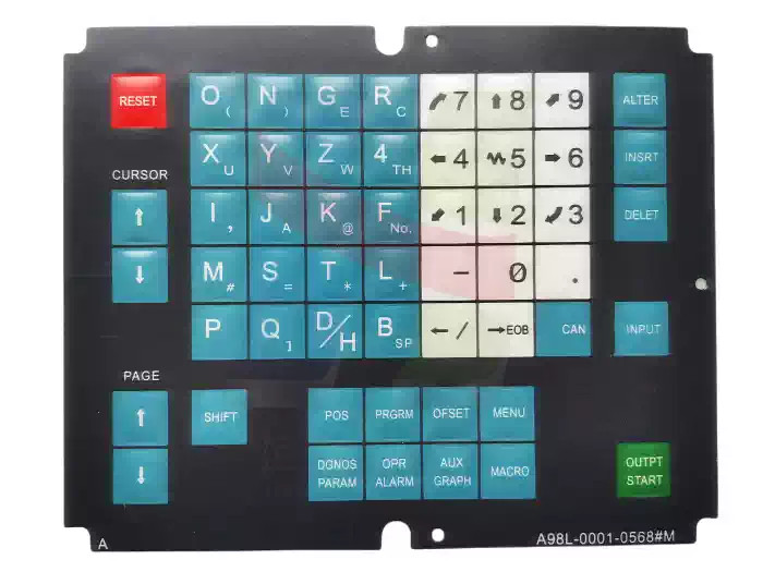 A98L-0001-0568# T panel sticker A98L-0001-0568#M button film 1PCS
