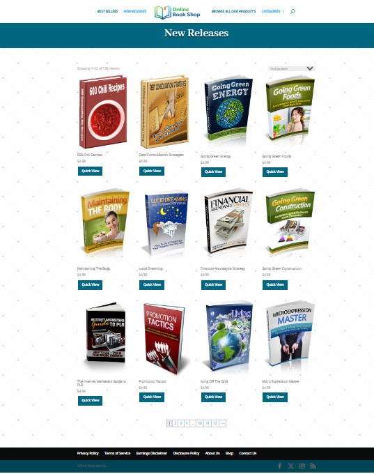 Ready Online Book Store | 200+ Books | Automatic Delivery | Free Hosting & Setup