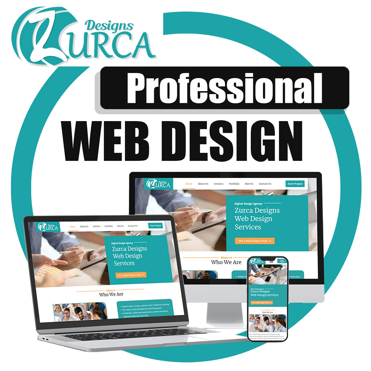 PROFESSIONAL WORDPRESS BUSINESS WEBSITE DESIGN SERVICE PACKAGE