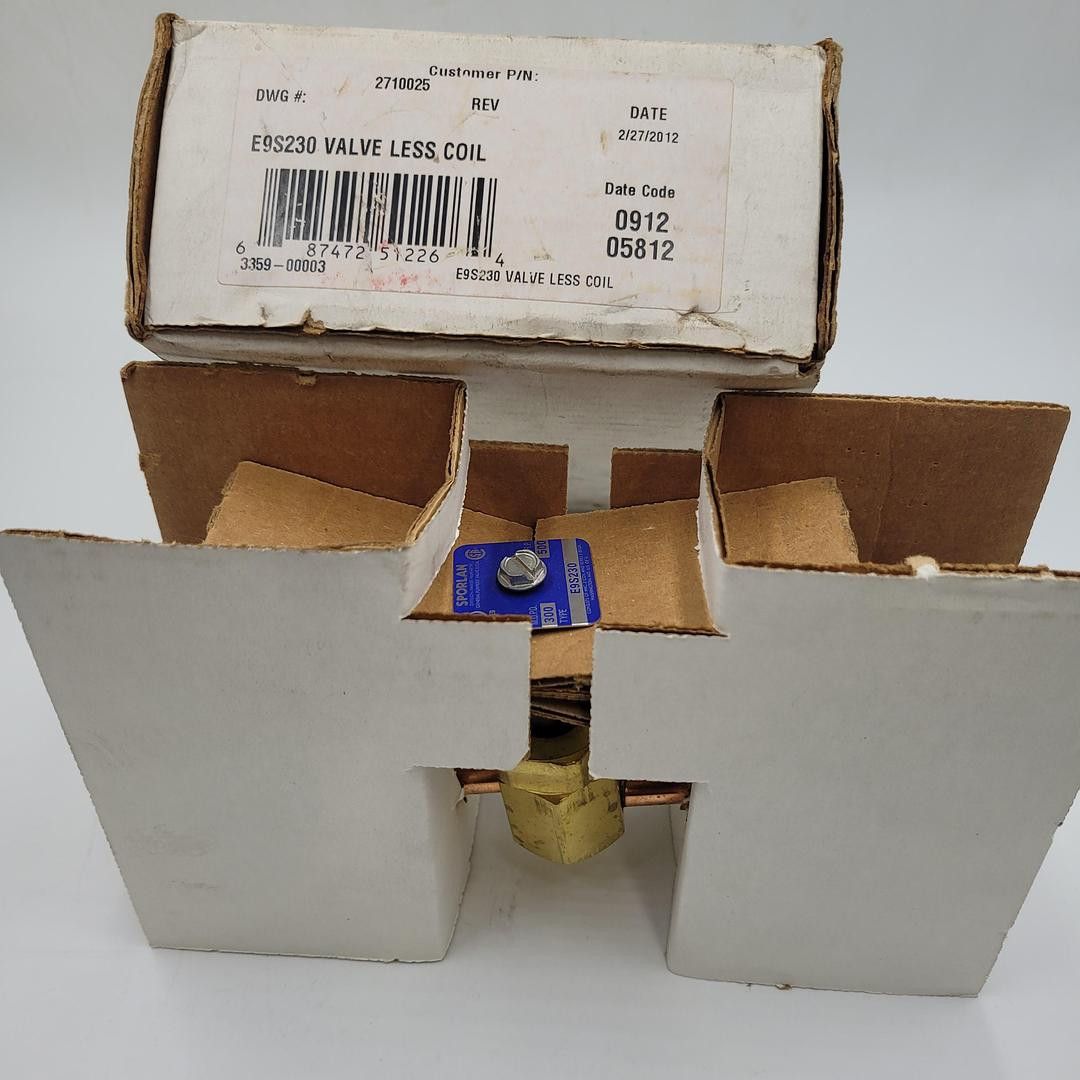 Sporlan Sporlan Controls 4246-00 Solenoid Valve 3/8″ ODF E9S230-HP