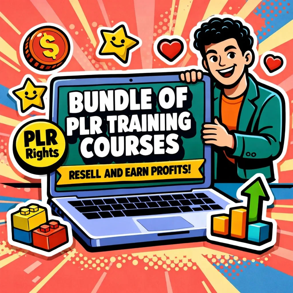 Bundle of PLR Training Courses – Resell and Earn Profits!