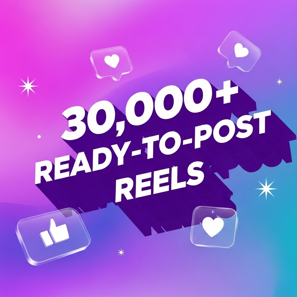 Massive Bundle of 30,000+ Reels Videos – Perfect for Instagram, Facebook