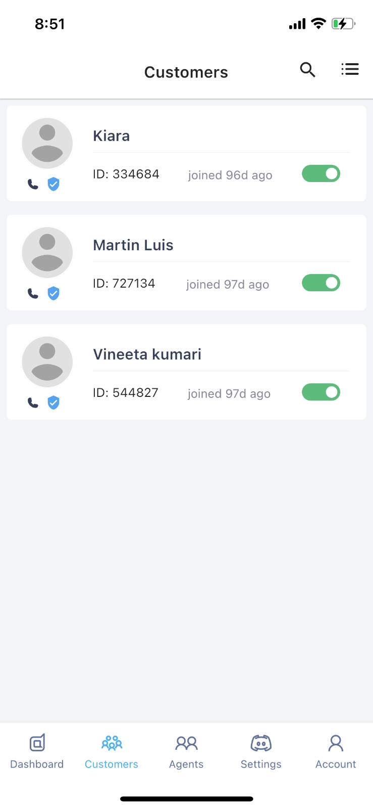 PayTrack Admin – Agents, Customers & Payments Management Flutter App, AndroidiOS