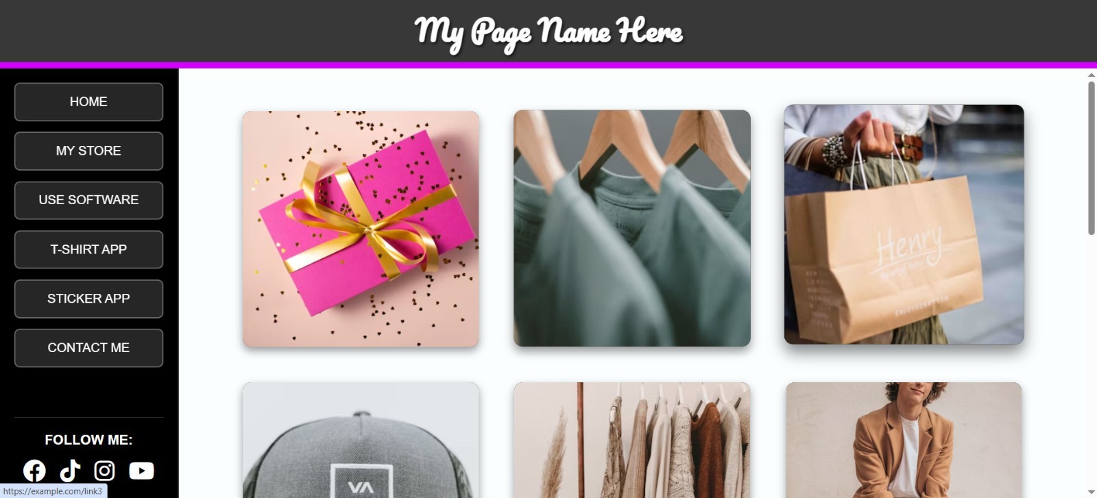 Affiliate Store Web Page HTML Template MAKE PASSIVE INCOME very easy set up