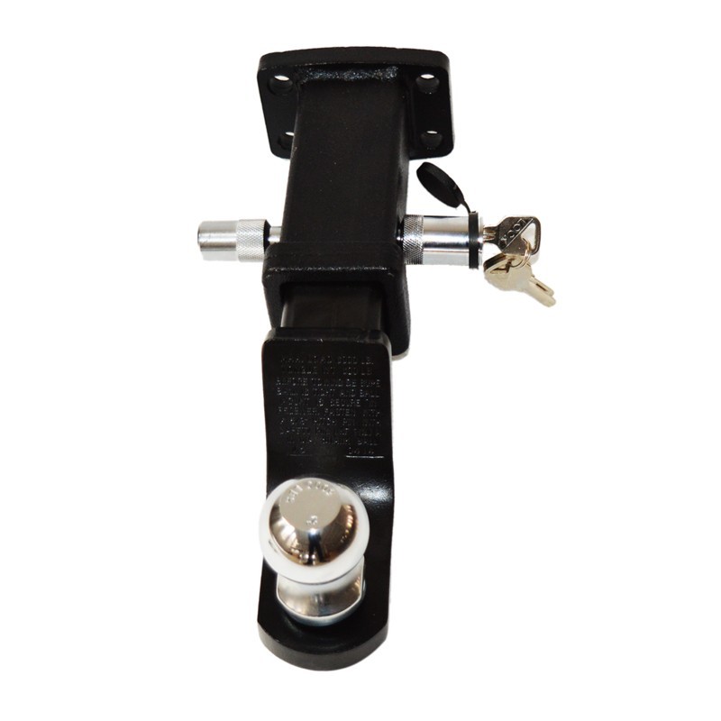 Car Trailer Receiver Hitch Ball Tow Hook Trailer Lock Arm Tow Bar Safety Fixing