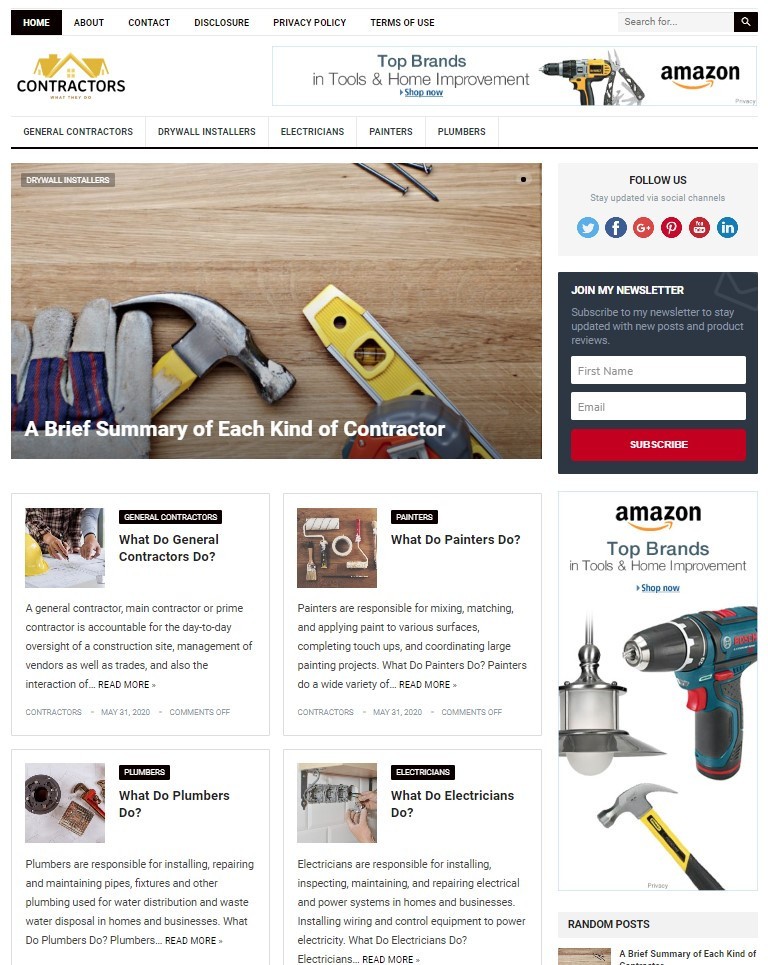 DFY CONTRACTORS WORDPRESS THEME+FREE SETUP PRE-DESIGNED BANNERS AND ADS