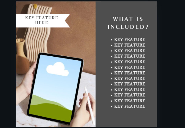 Digital Mock Up Templates 155 pg Edit in Canva For Digital Products w MRR Rights