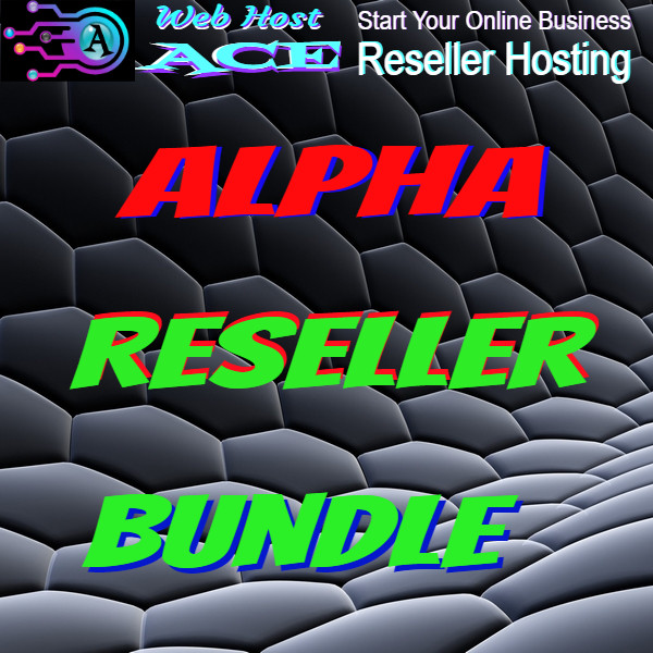 Alpha Resell Hosting with Website-Billing-Plugins-eMail-Traffic-Free Digital PLR