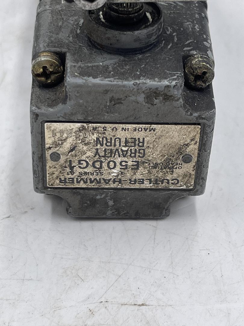 CUTLER HAMMER E50SG. E50DG1