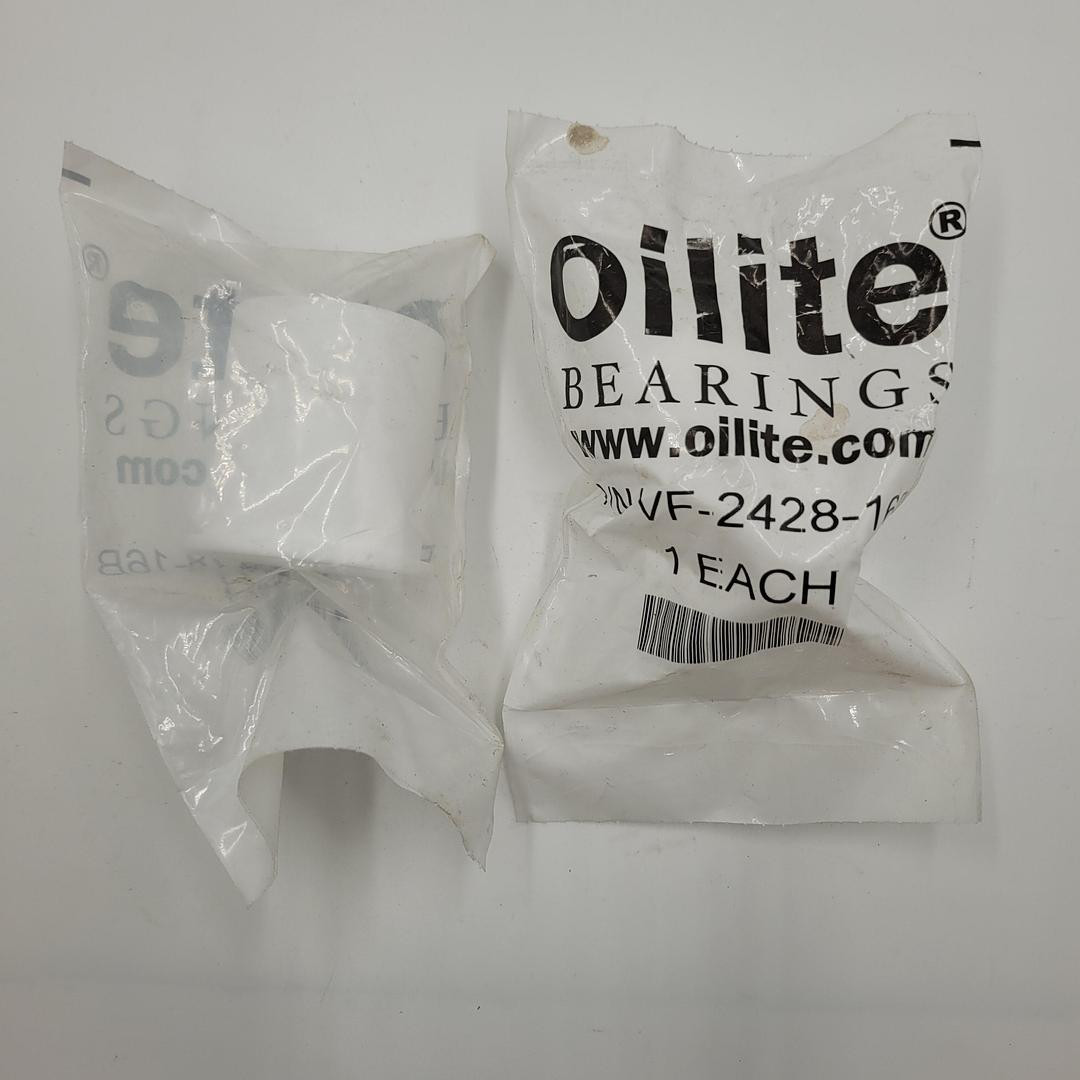 OILITE VF-2428-16B Flanged Sleeve Bearing, Ptfe, 1 1/2″