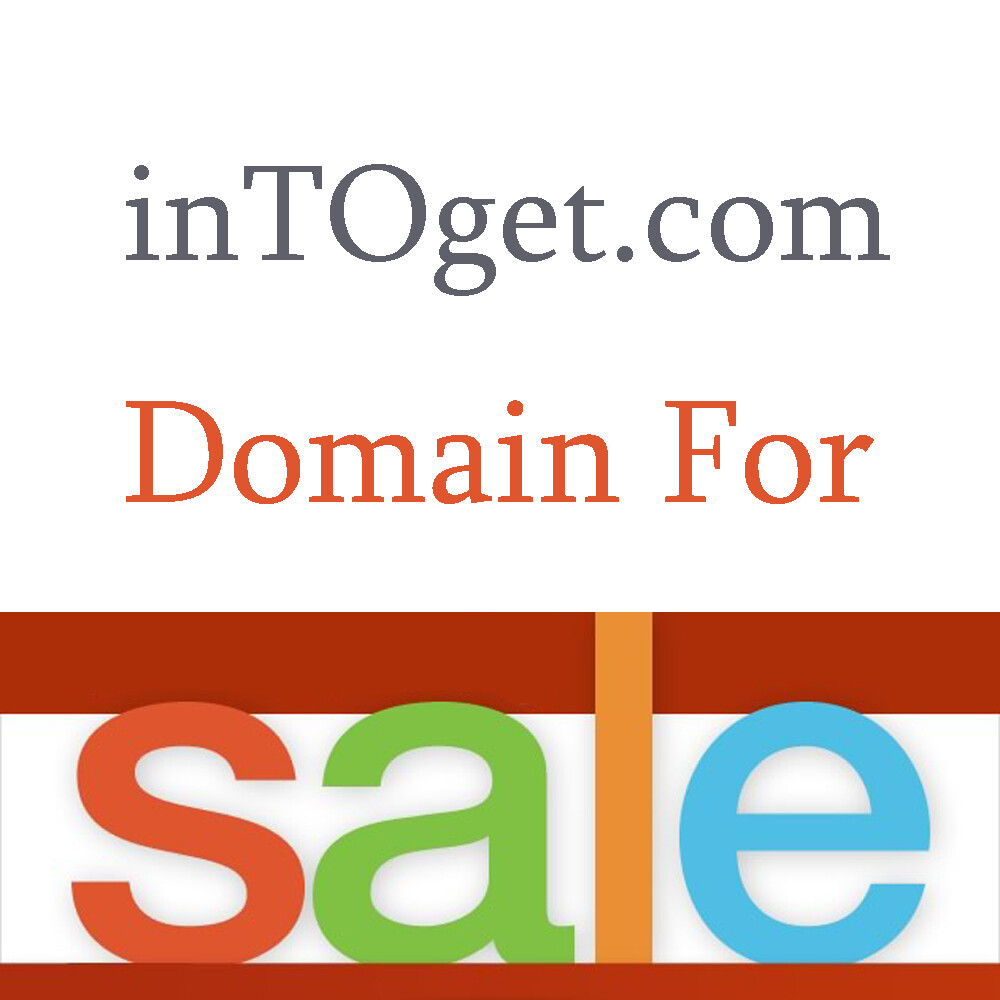 e-Commerce inTOget.com Domain Name for SALE Fashion Women Clothing or Brand