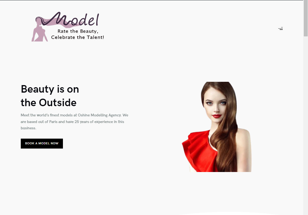 Profitable Model Agency Website with User Voting System – Free Host & Easy Setup