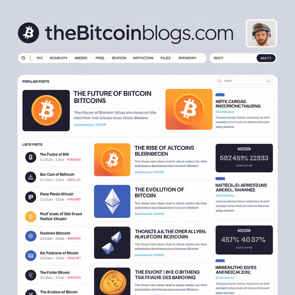 TheBitcoinBlogs.com / Premium Domain Name for Sale / Quick GoDaddy Transfer .COM