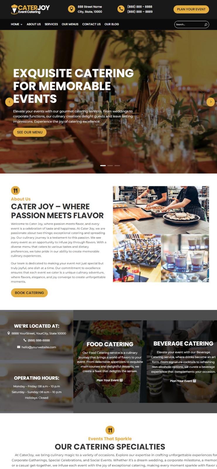 Hosting and Support For Our LOCAL BUSINESS Websites