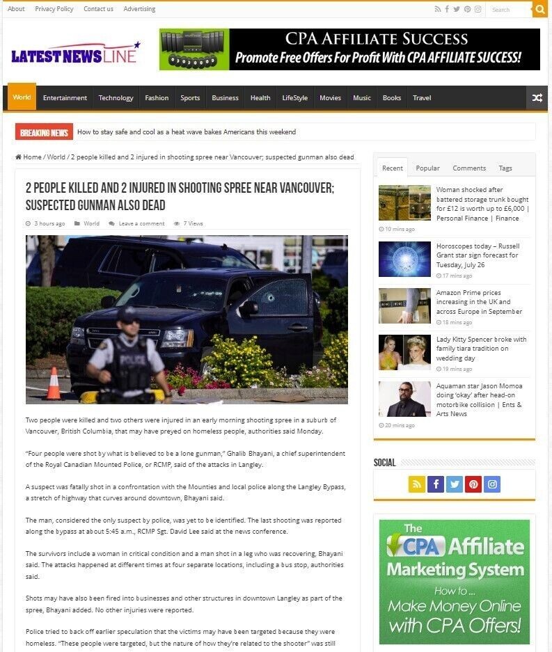 Fully Automated News Website WordPress for Sale – For AdSense, Amazon Ads